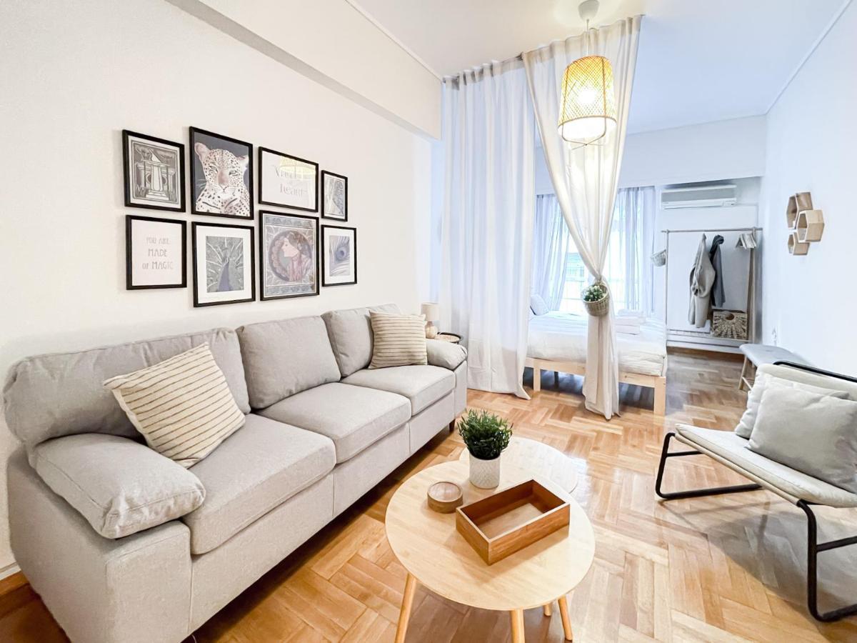 Boho Chic 2Br Apartment In The Center Of 아테네 외부 사진