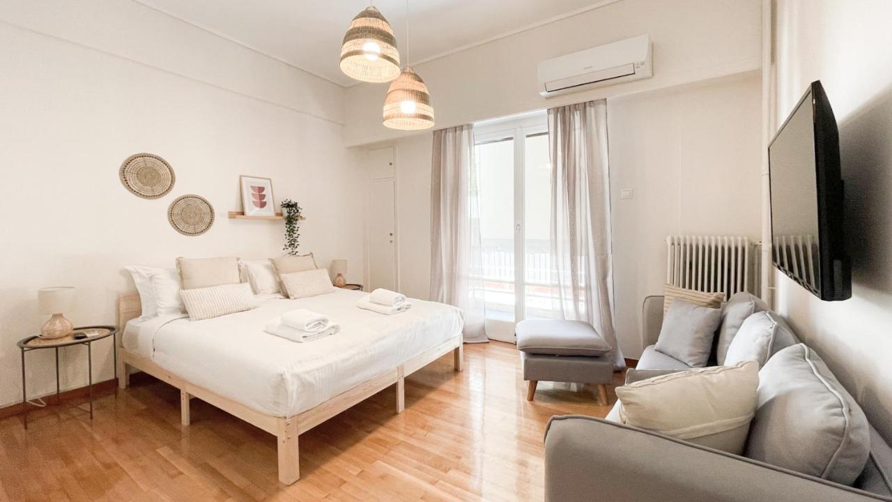 Boho Chic 2Br Apartment In The Center Of 아테네 외부 사진